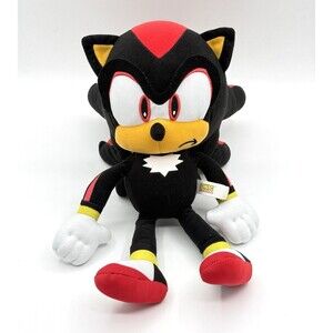 Sonic the Hedgehog‎ Shadow Plush Doll Stuffed Animal 12" Sega